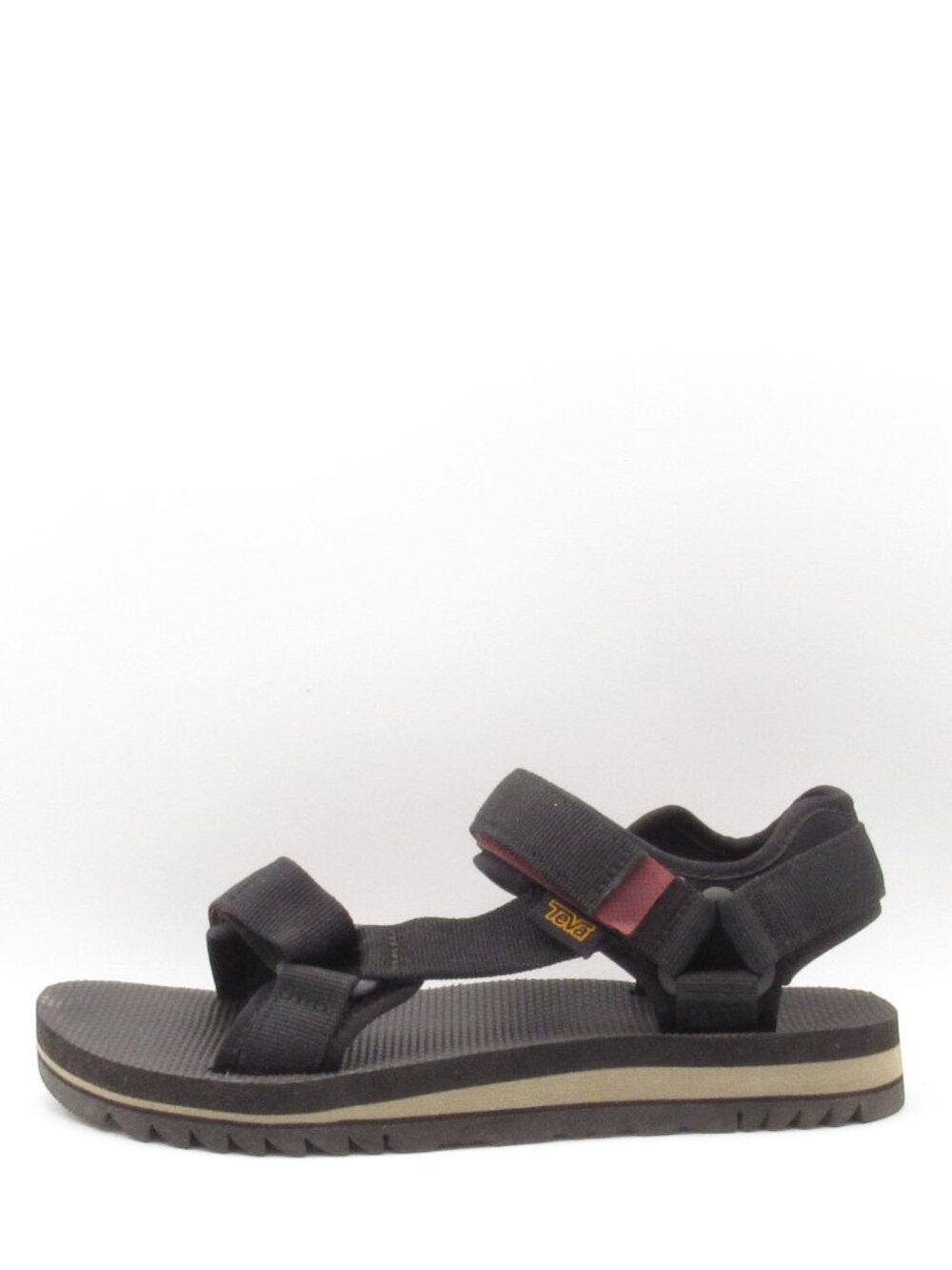 Teva Black & Red Universal Trail Strap Sandals Womens Size 7 1107709 Excel Cond - Picture 9 of 13